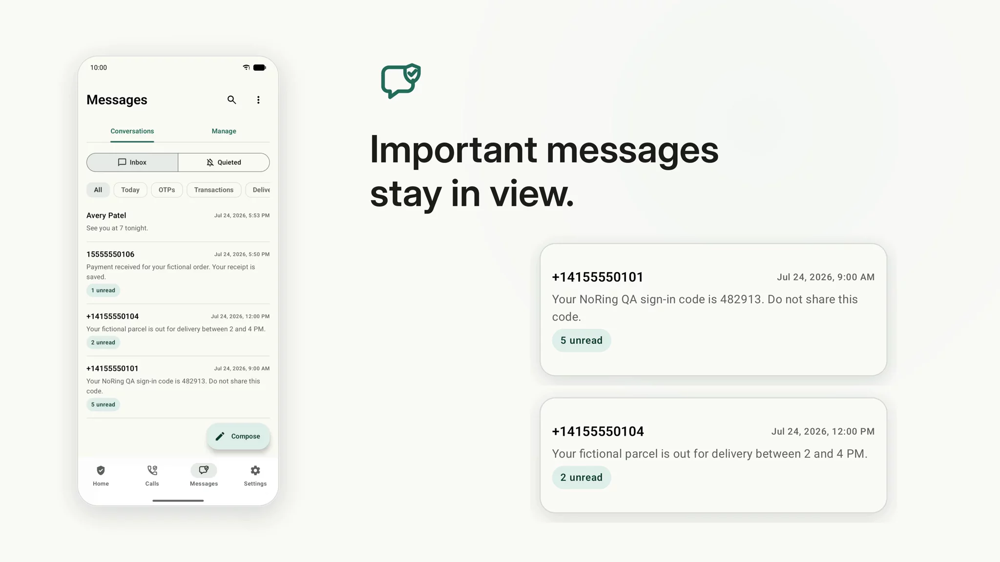 NoRing: Call & SMS Protection image 1