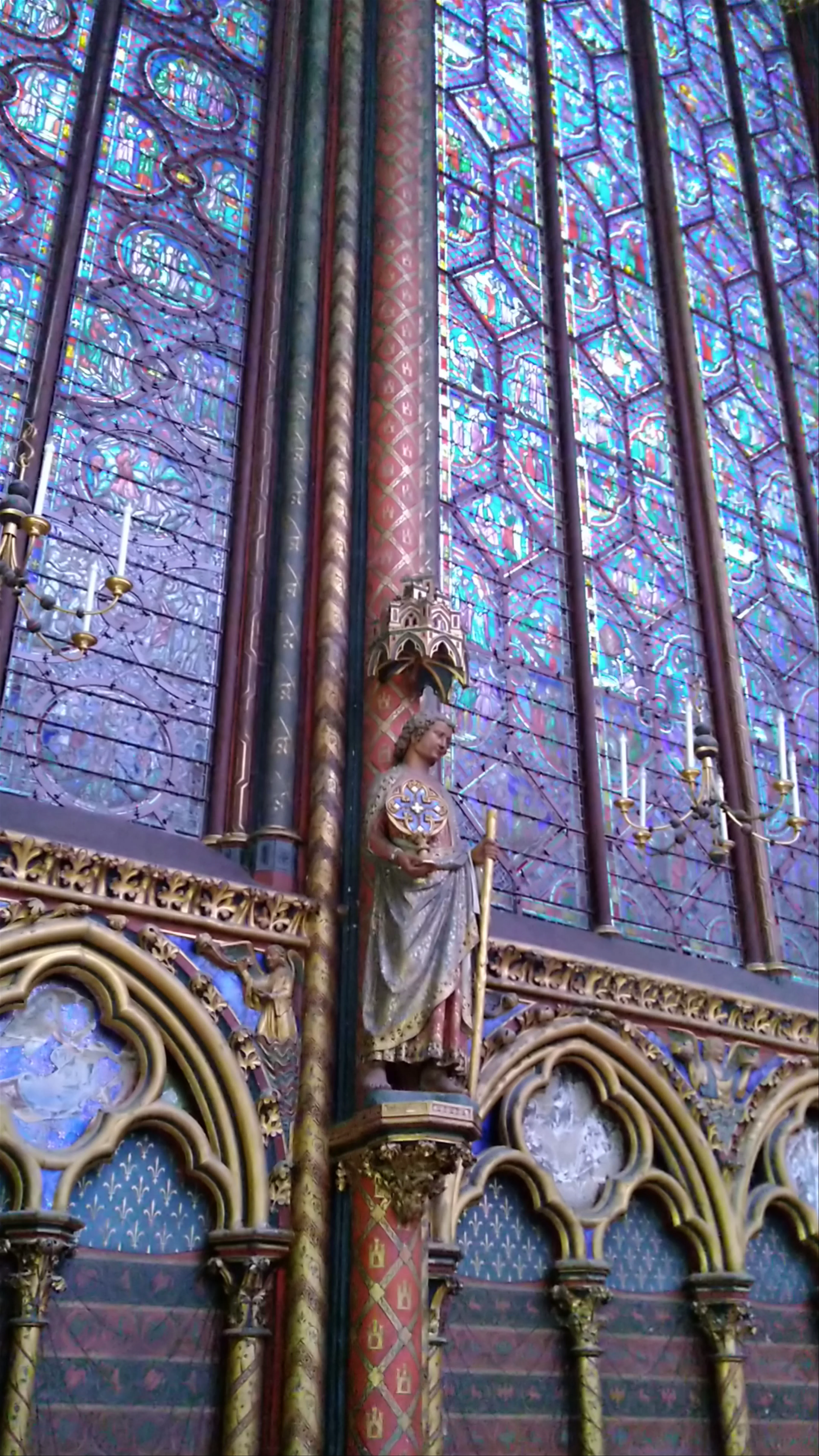 Sainte-Chapelle, Boulevard du Palais, Paris, France
