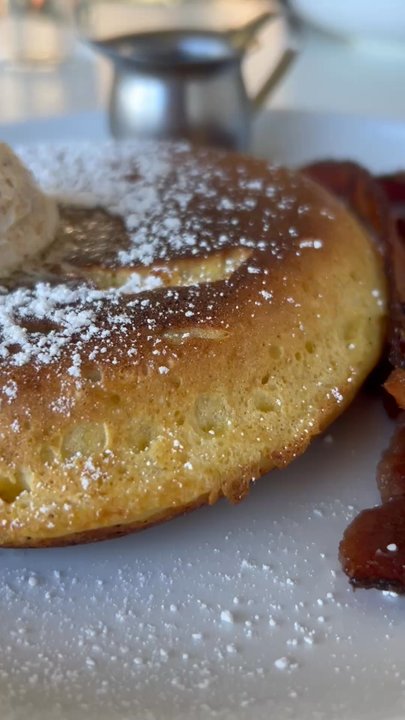 Paperboy East - Fluffy pancake - Coffee & Tea Near Me - Austin, Texas