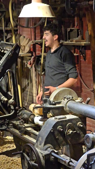 The Clog Experience - Gabriel the clog maker. July 2025 - Museums Near Me - Marken, New Hampshire