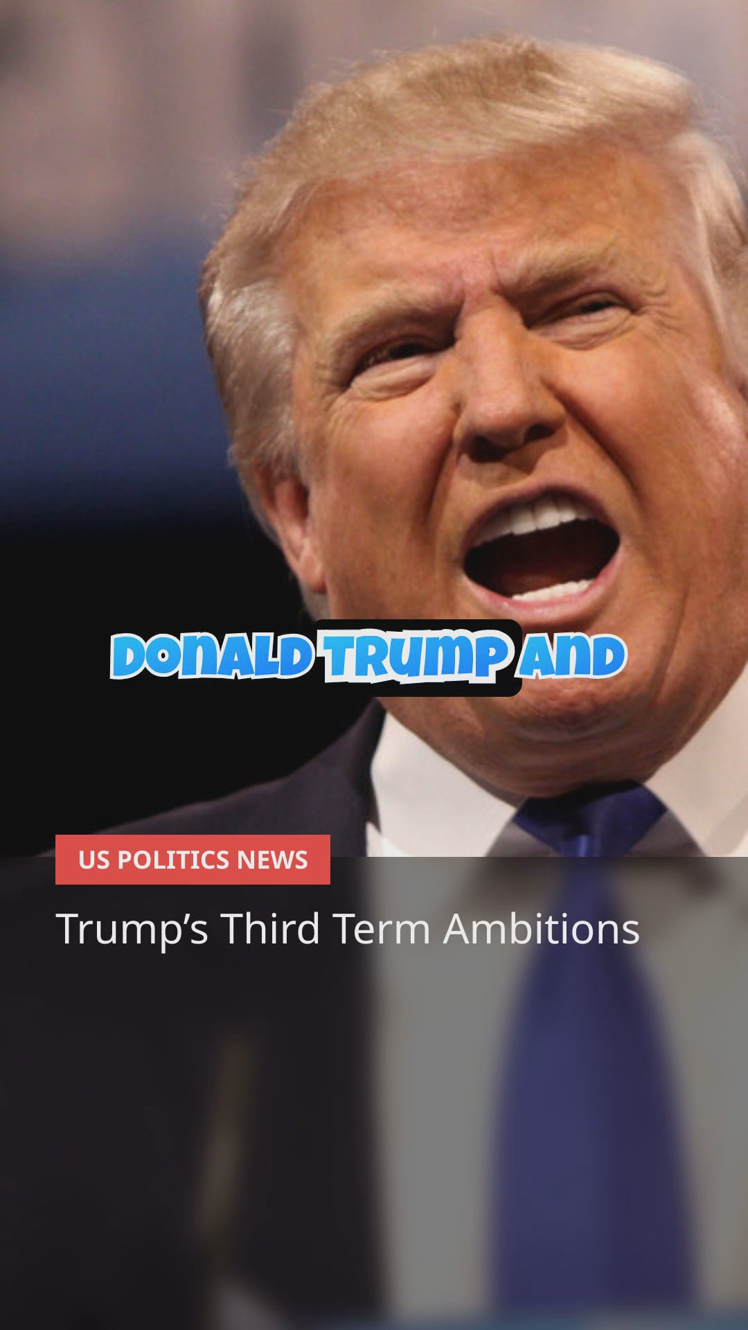 Trump's Third Term Talk, Smithsonian Controversy, and GOP Warnings