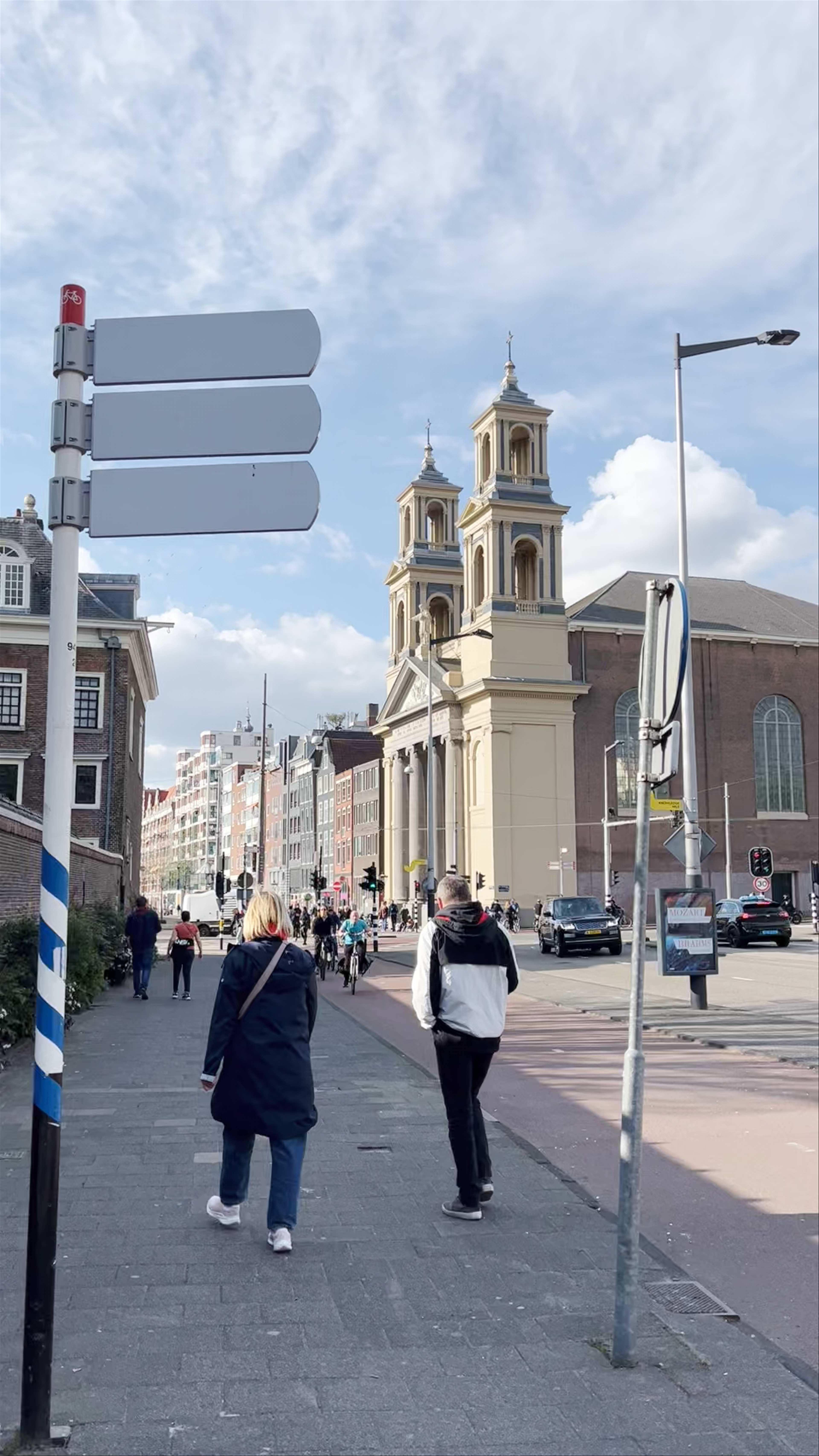 Moses and Aaron Church and Waterlooplein Buzz: A Dynamic Amsterdam Encounter