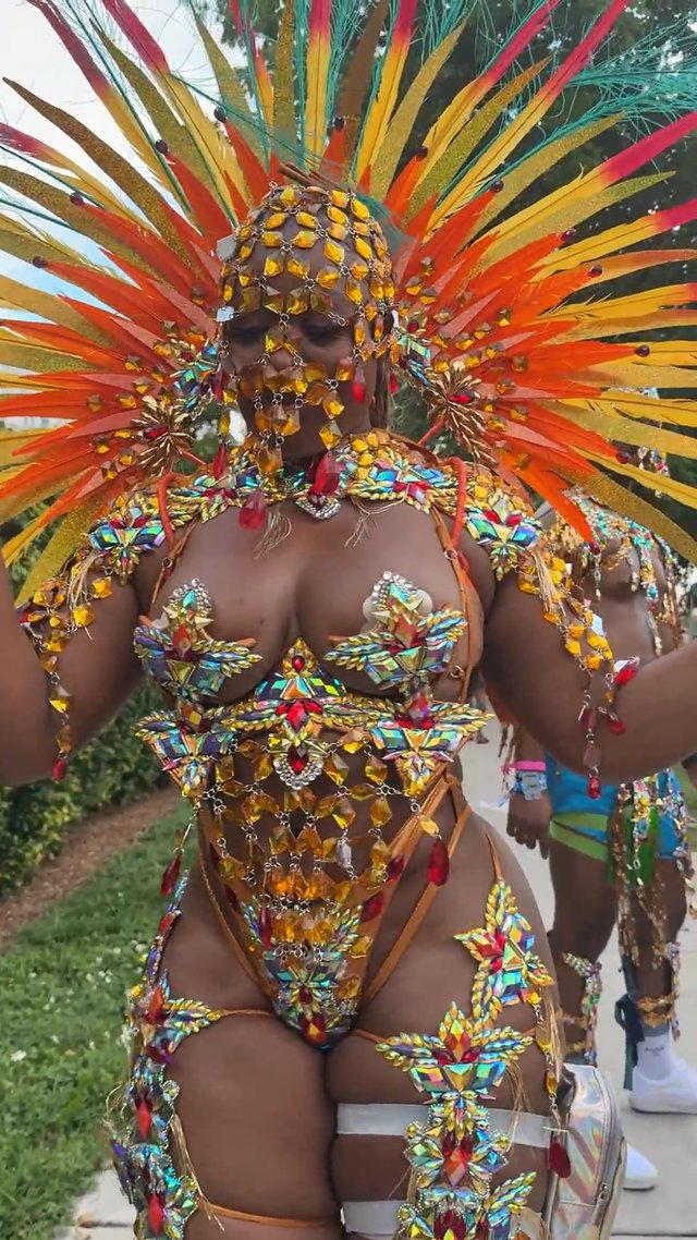 SHE MASKED OUT.......