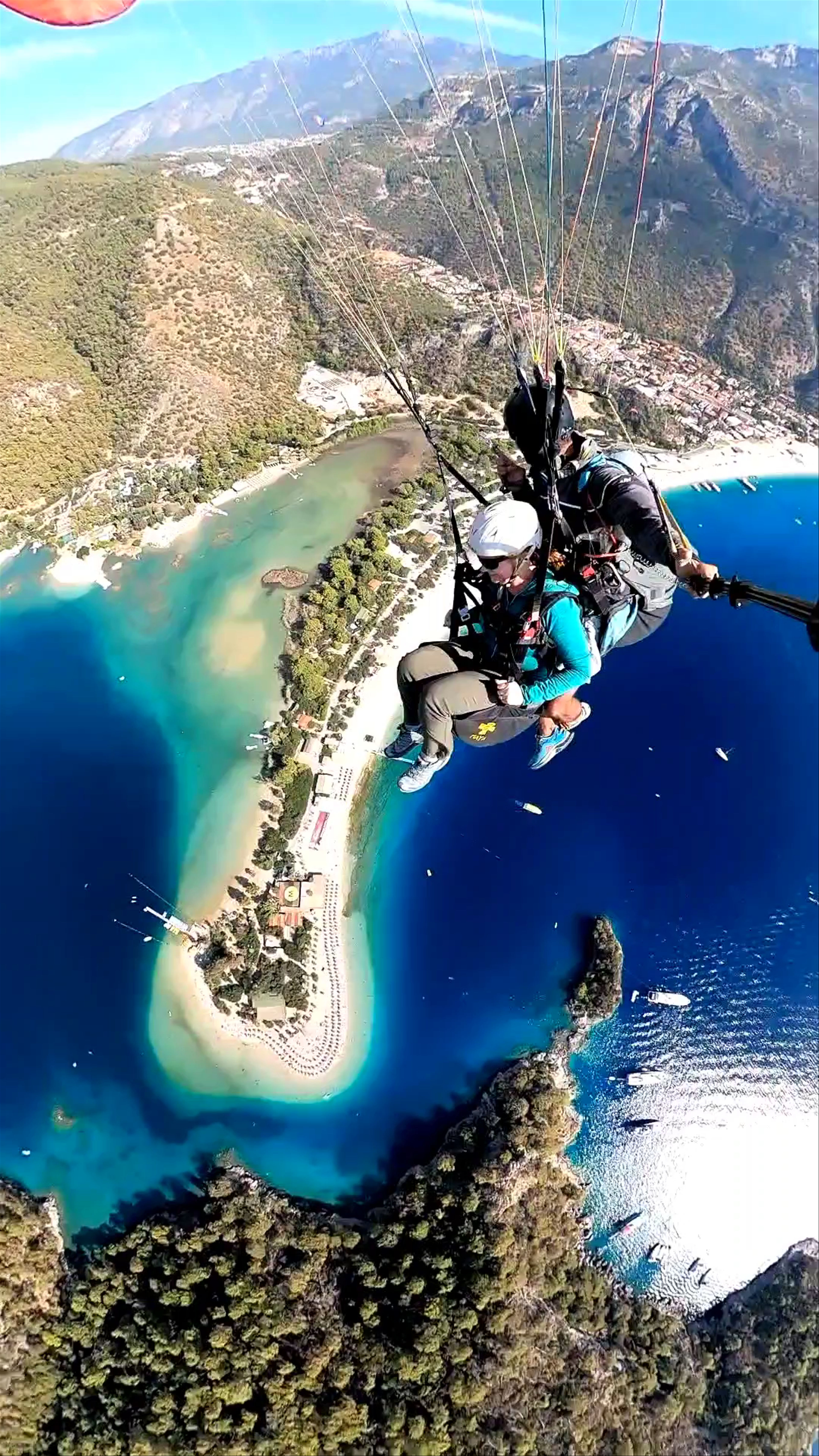 Sky Sports Paragliding Over Ölüdeniz Bay, Turkey