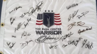 Carolyn Creekmore - Bush Center Warrior Flag