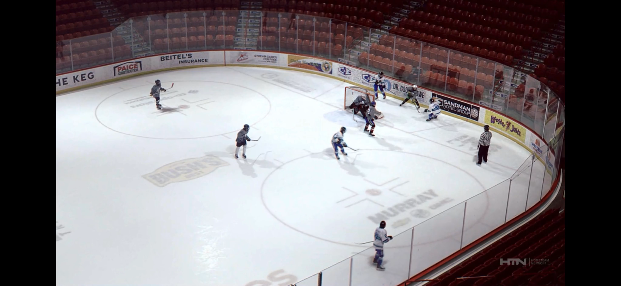 Carter McClean's Power Play Goal - Moose Jaw Epic Ice Melt