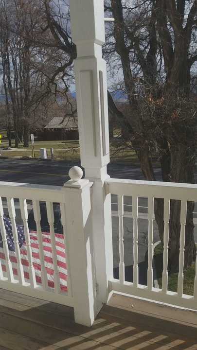 Genoa Country Inn - Room 208 Video #3: Deck View. Shared Deck too. - Hotels Near Me - Genoa, Nevada