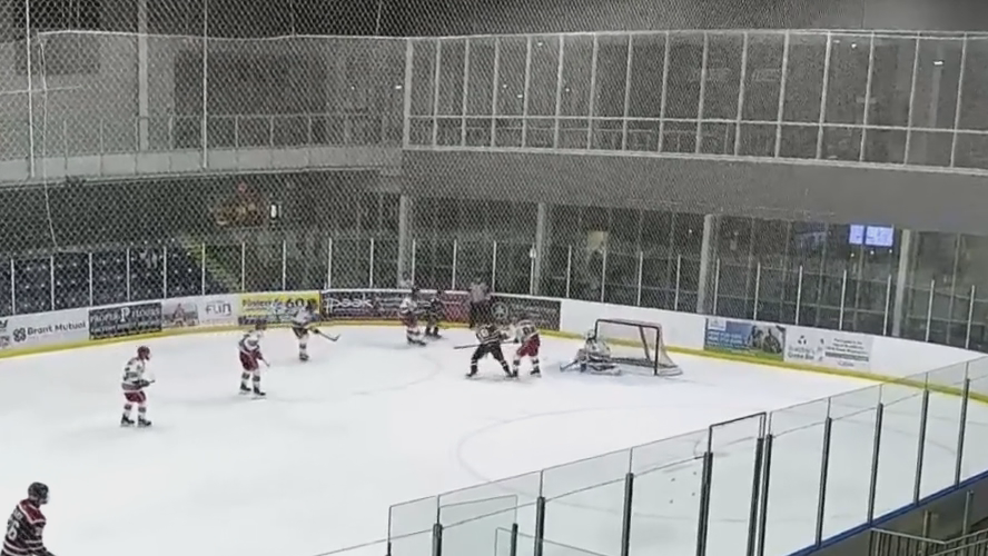 Ryan Hammill Jr. Shines in OT Victory for Brantford 99ers U18 AAA