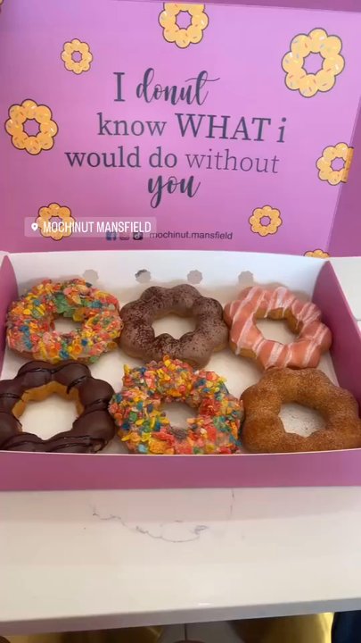 Mochi Mochi - 6 pack of mochi donuts. - Donuts Near Me - Mansfield, Texas