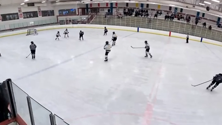 Jonathan Keller's Perfect Assist to Pederson | Baldwin Blackhawks 14U A3