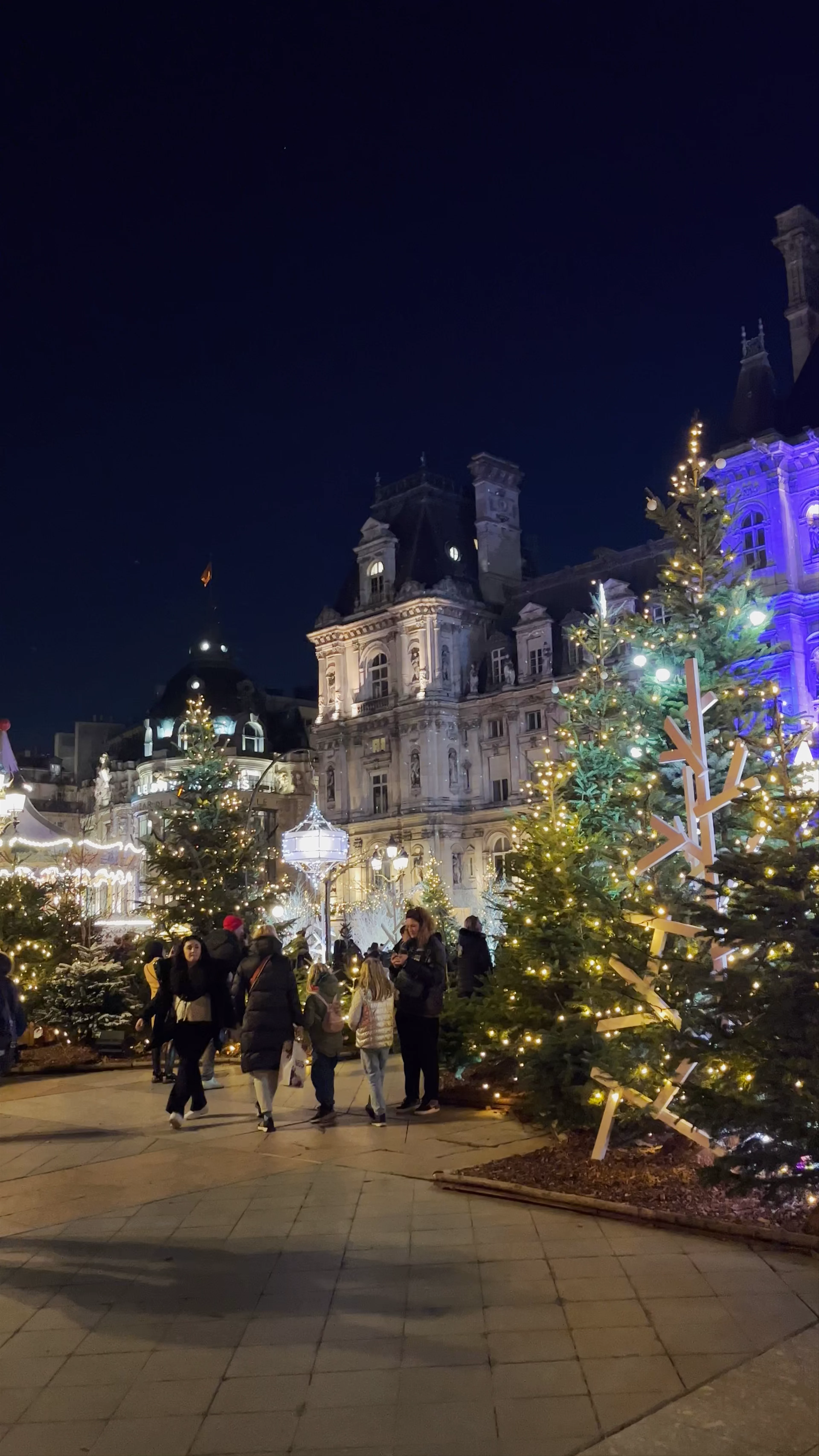 Hôtel de Ville, Place de l'Hôtel-de-Ville, Paris, France