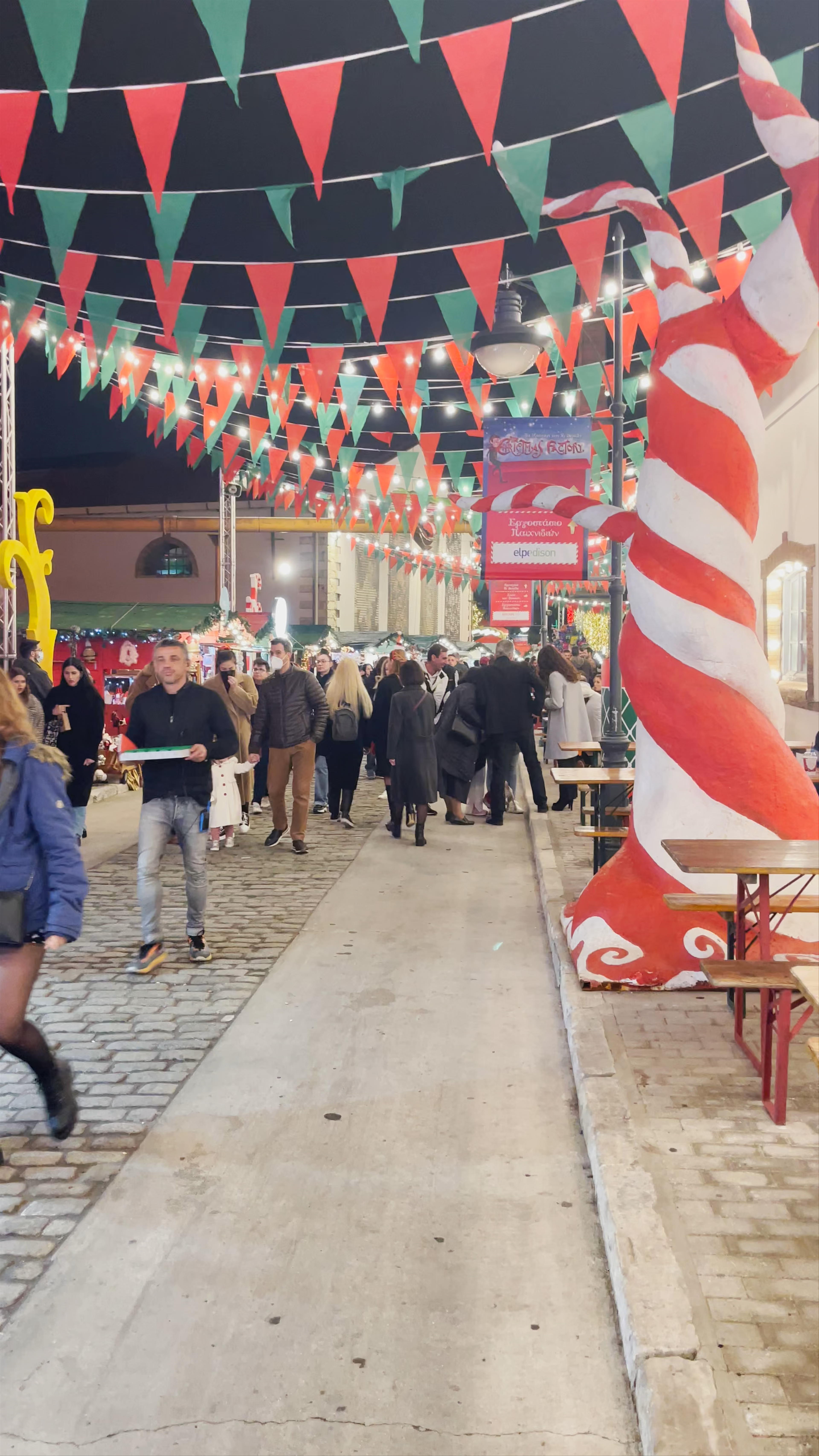 The Christmas Factory: Festive Night Market in Athens