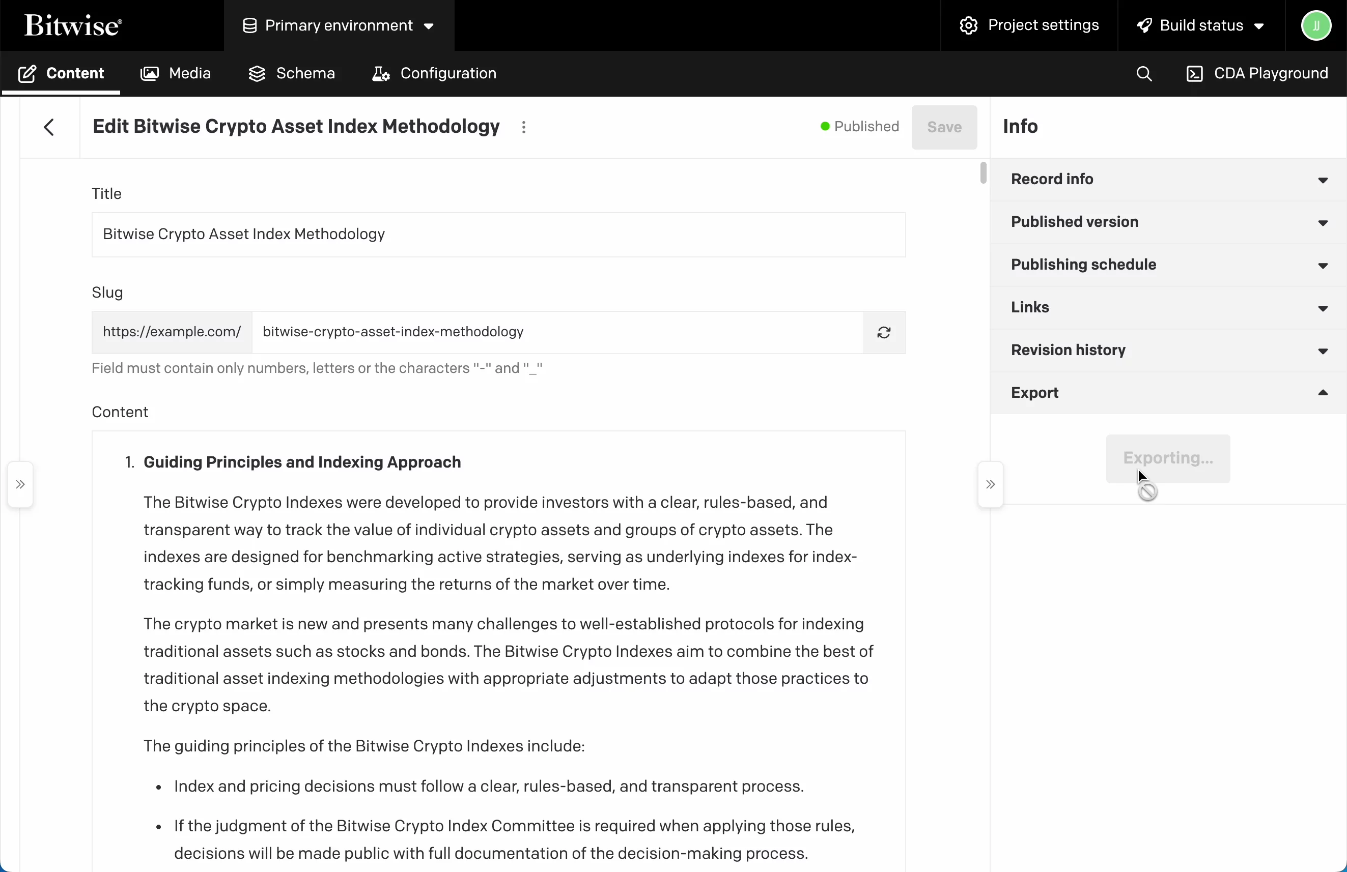 Export To Google Docs - Plugins — DatoCMS