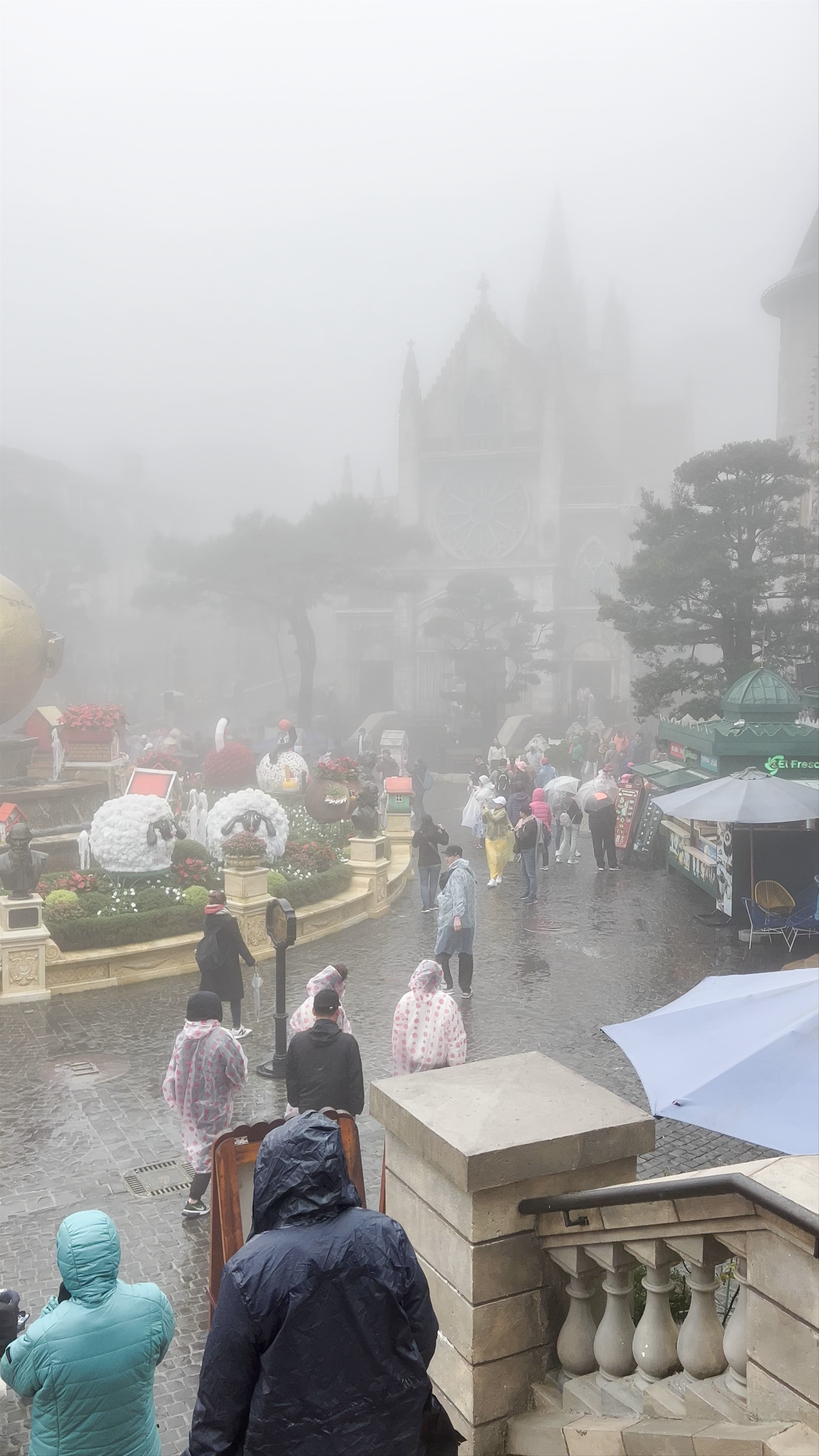 Misty Magic at Ba Na Hills, Da Nang - A Mystical Cloud-Cloaked Experience