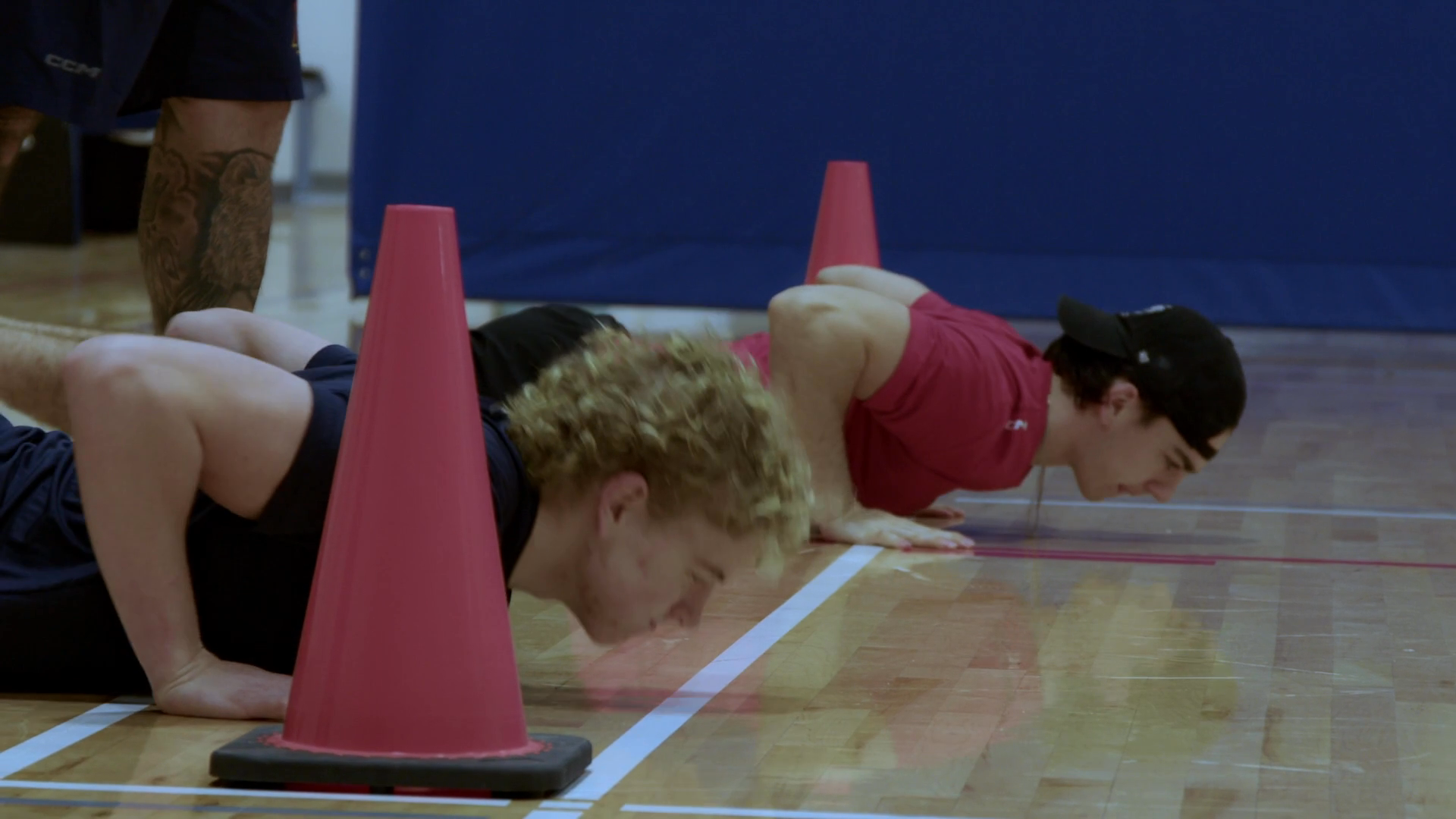 Robert Pambrun: Goalie Training Highlights and Team Dryland Sessions