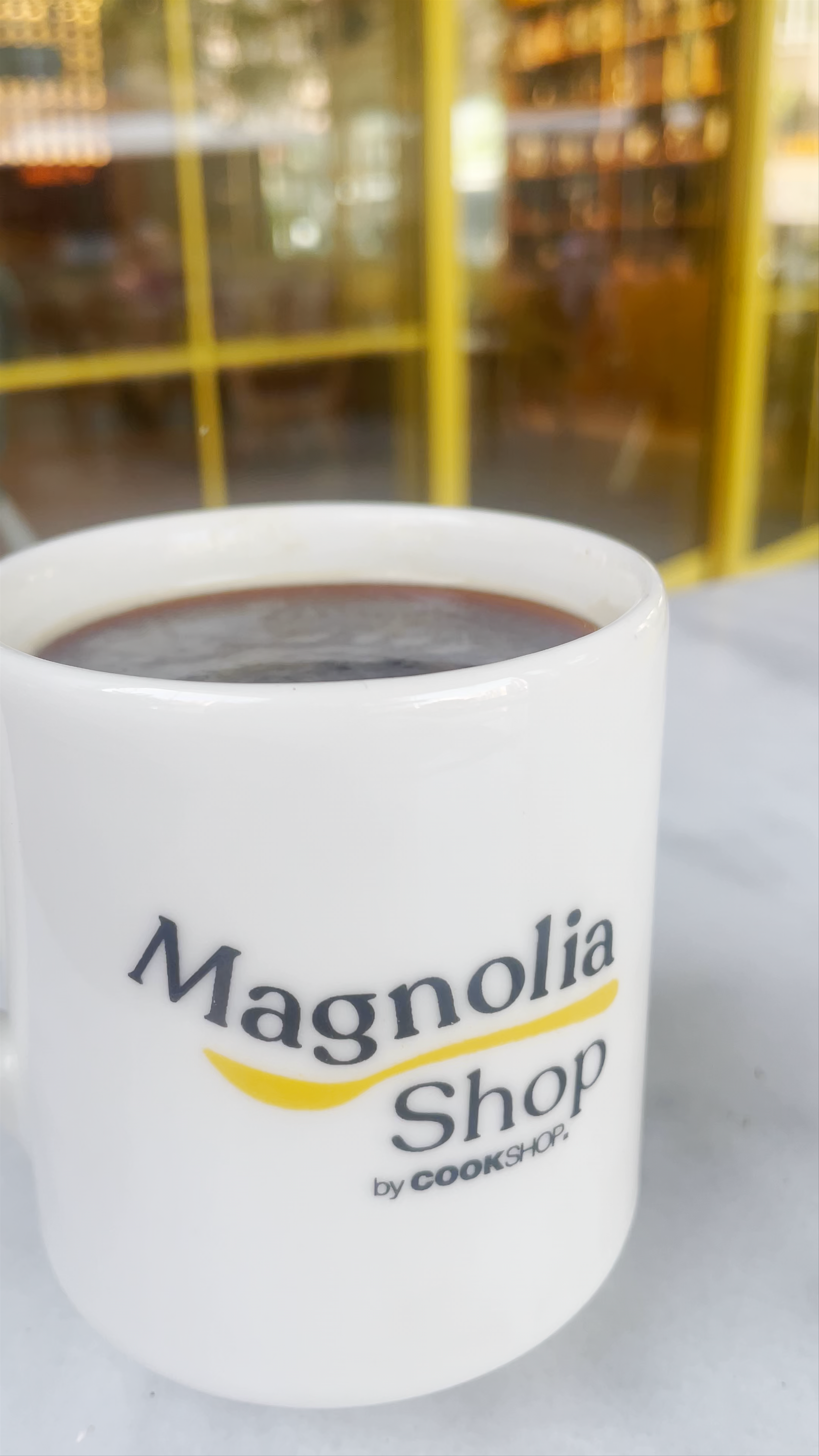 Morning Coffee Vibes at Magnolia Shop, Istanbul