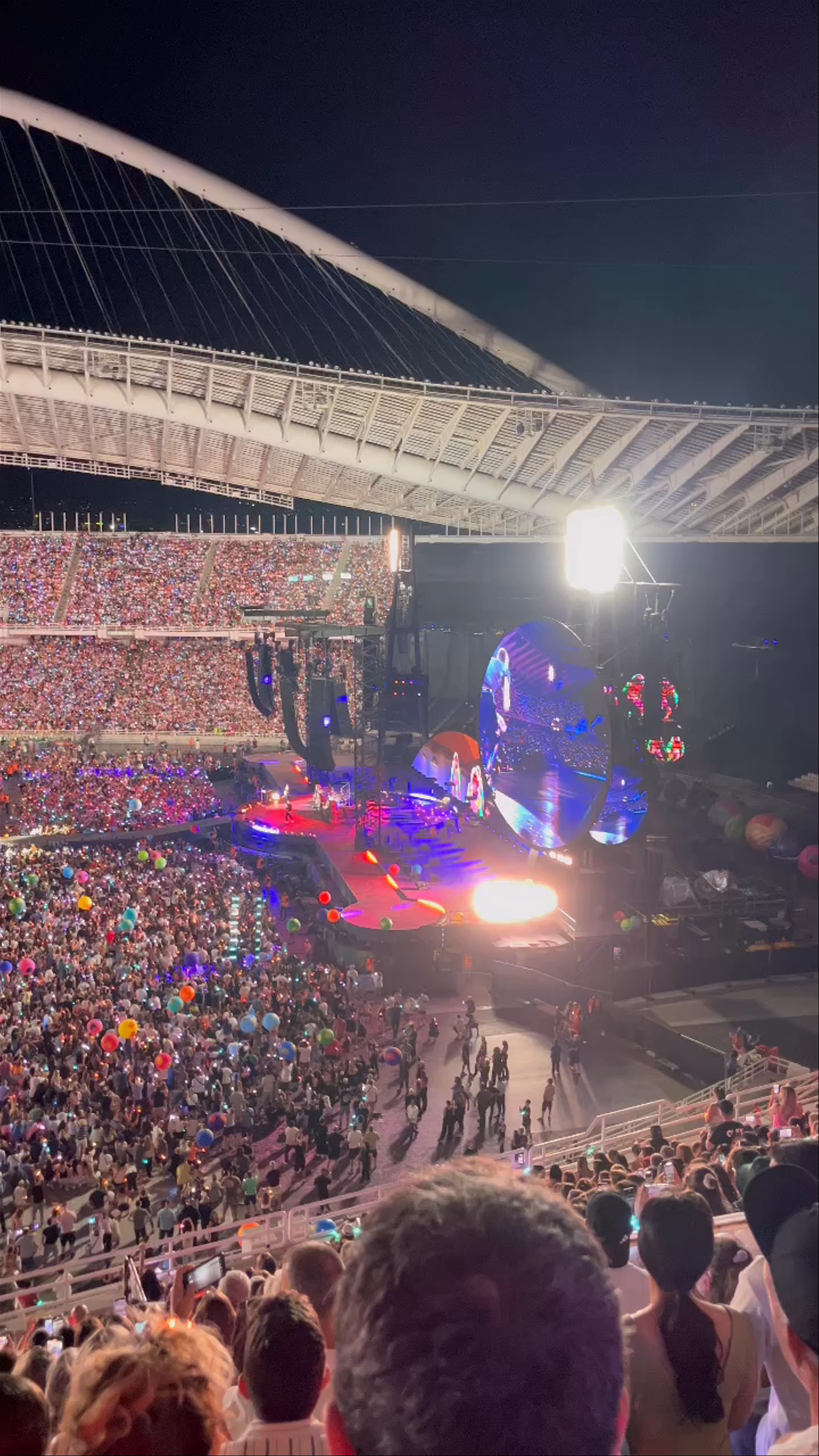 Live Concert Experience at OAKA Stadium, Marousi, Greece