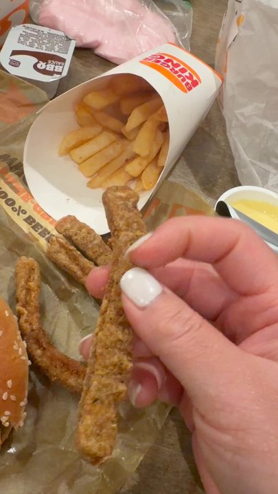 Burger King - Compared to a regular chicken fries which is fluffy and fresh. - Burgers Near Me - Hercules, California