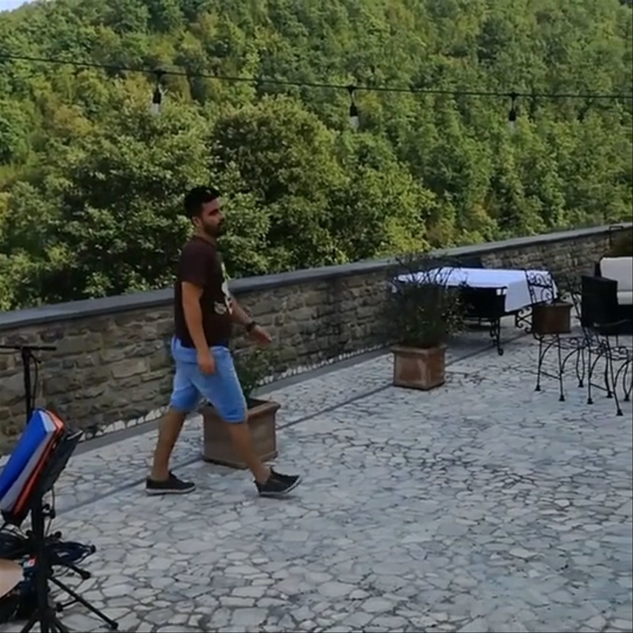 Andiamo Duo - Sound Check in Tuscany - video