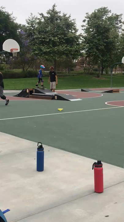 Skate Kids - Amazing coaches! The video is on my daughters second day and she has never boarded before. - Skate Parks Near Me