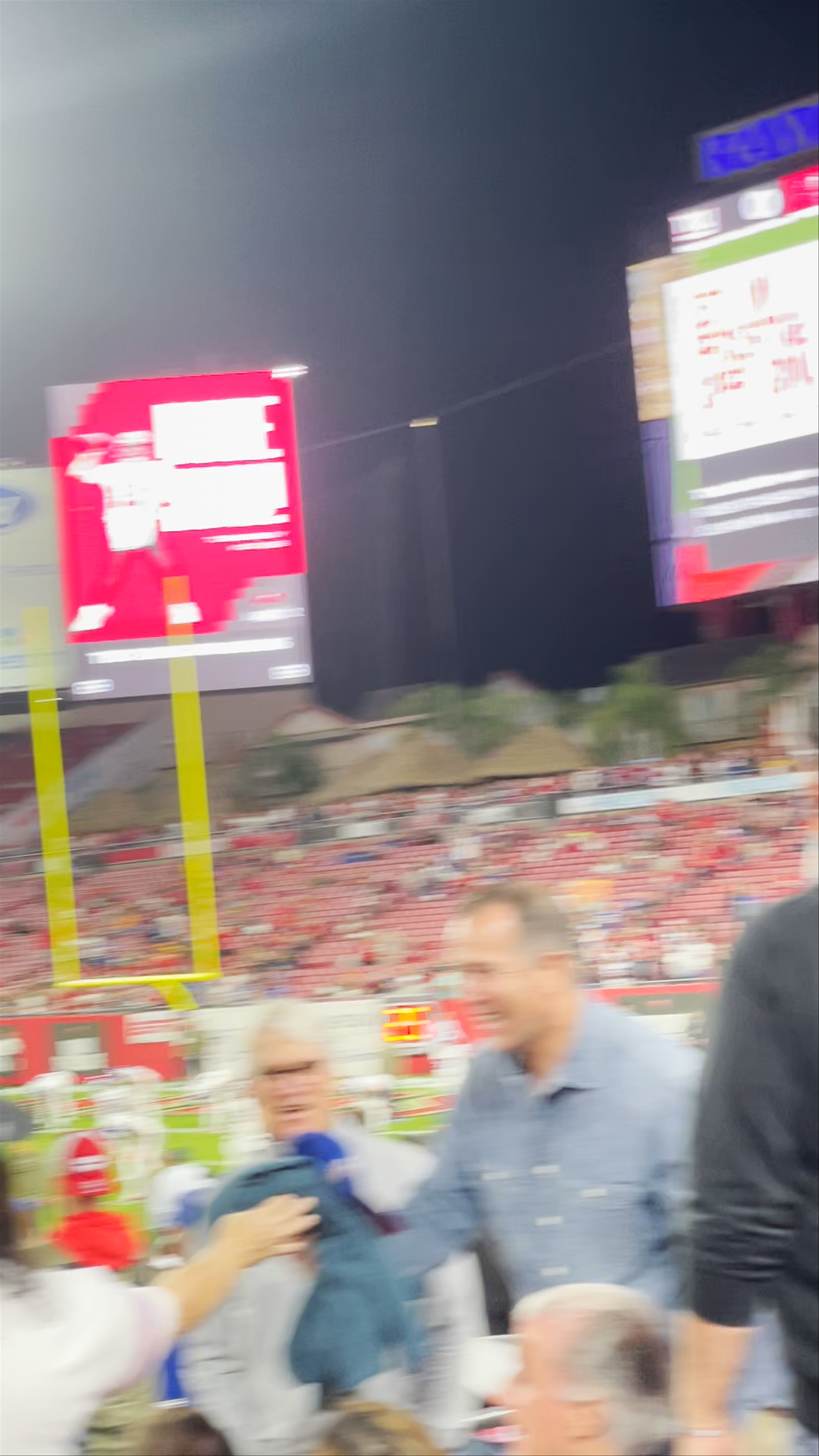 Electrifying Night at Raymond James Stadium, Tampa