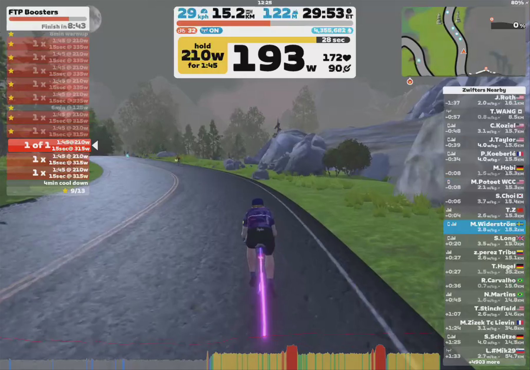 Zwift - Zwift Spring Training | FTP Boosters in Watopia