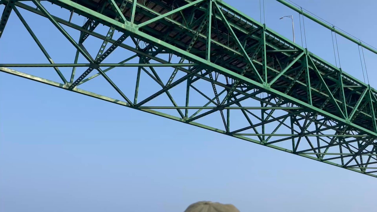 Mackinac Bridge - View from ferry - Landmarks & Historical Buildings Near Me - Saint Ignace, Michigan