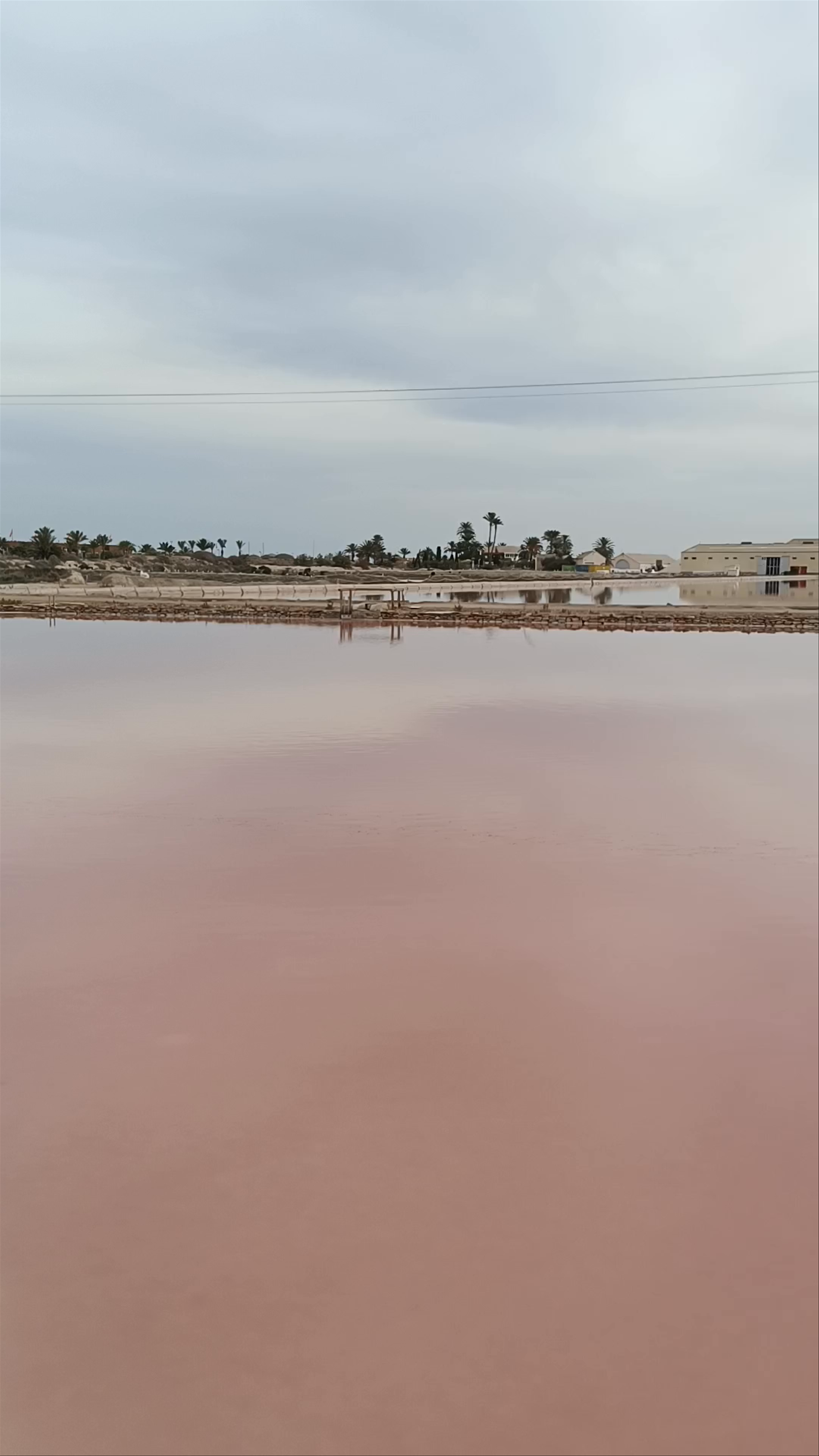 Pink Salt Lakes at Las Salinas, San Pedro del Pinatar