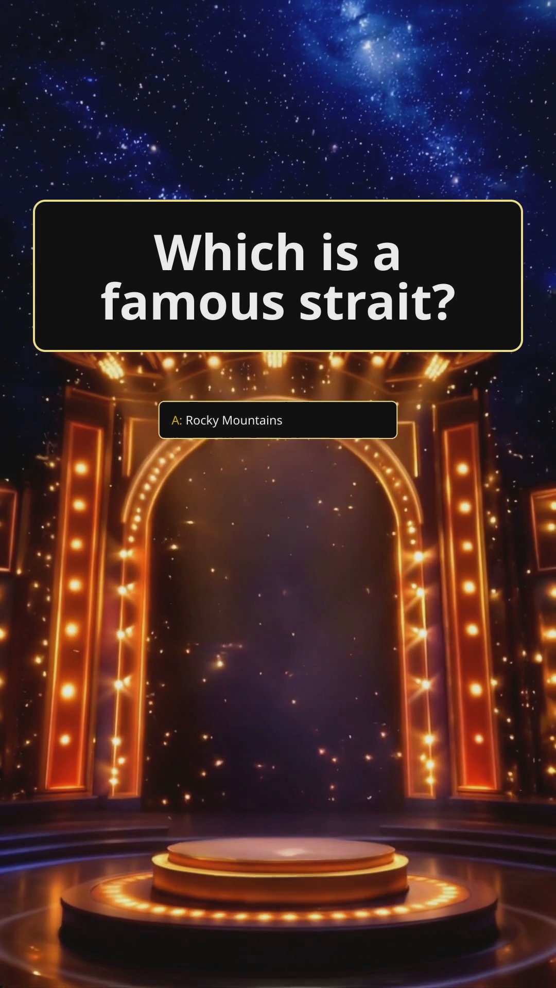 Peninsulas, Isthmuses, and Straits Quiz