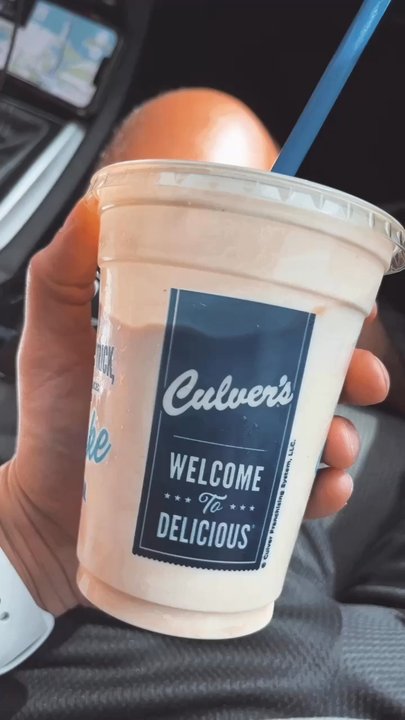 Culver's - Peanut Butter Custard Milkshake - Burgers Near Me - Tampa, Florida