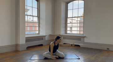 Flex and Balance for Lower Back and Hip Support Animated GIF