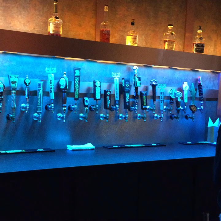 Wurst Haus - This tap wall has something for everyone! - Steakhouses Near Me - Lake Jackson, Texas