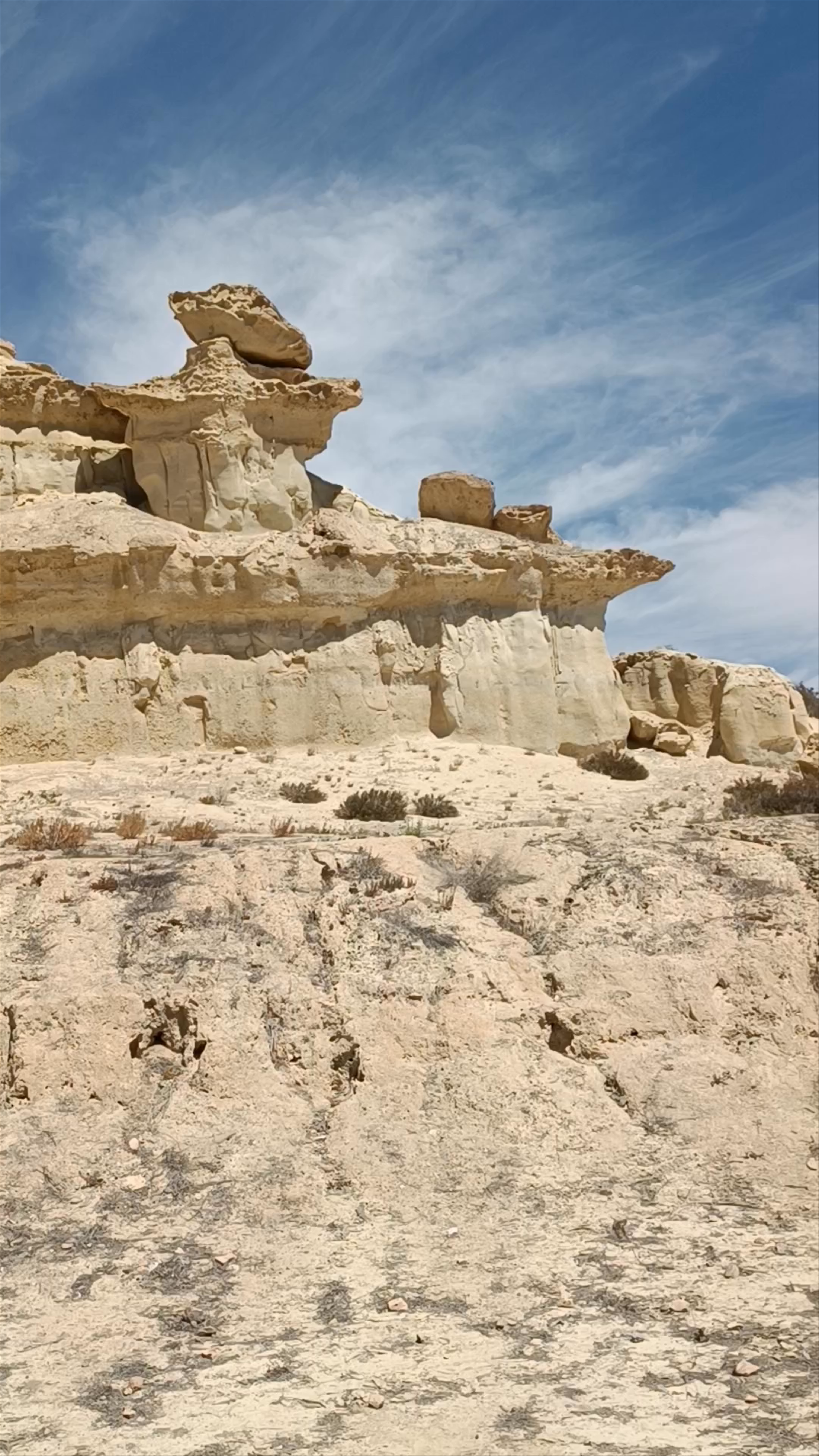 The Enigmatic Rock Formations of Las Gredas De Bolnuevo, Spain