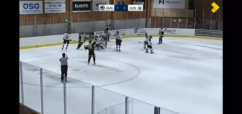 Mikko Kärjä's Dynamic Highlight: Powerful Skating past defense & a nice goal| Åmåls SK