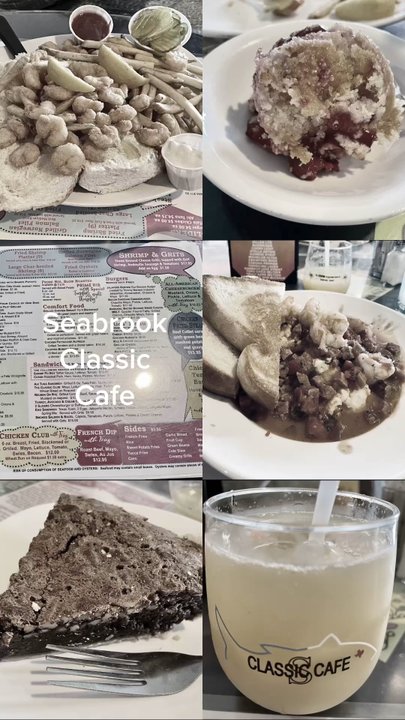 Seabrook Classic Cafe - Video of the whole experience! - Seafood Near Me - Seabrook, Texas