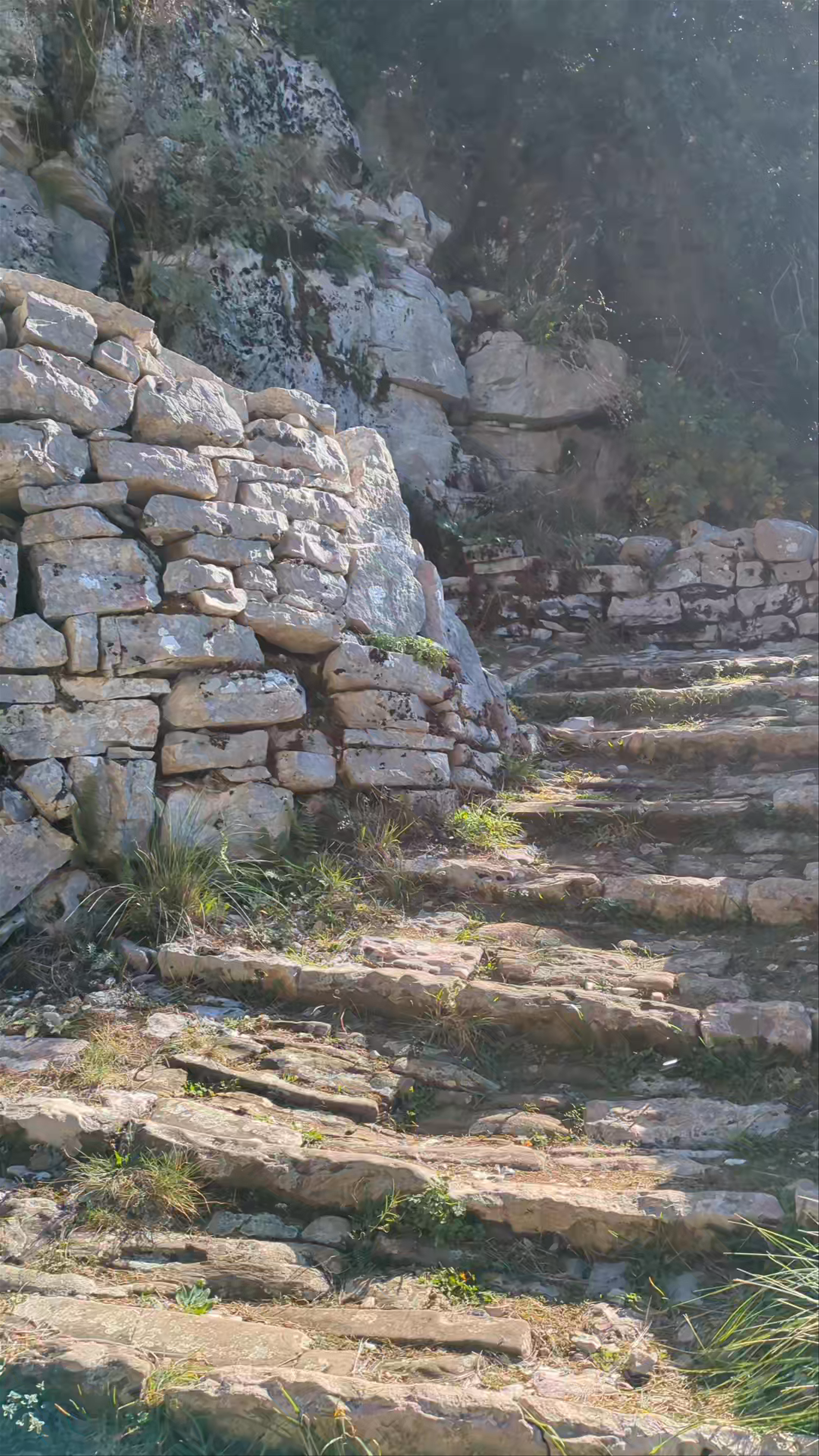 Vradeto Steps: Ancient Stone Stairway in Northern Greece