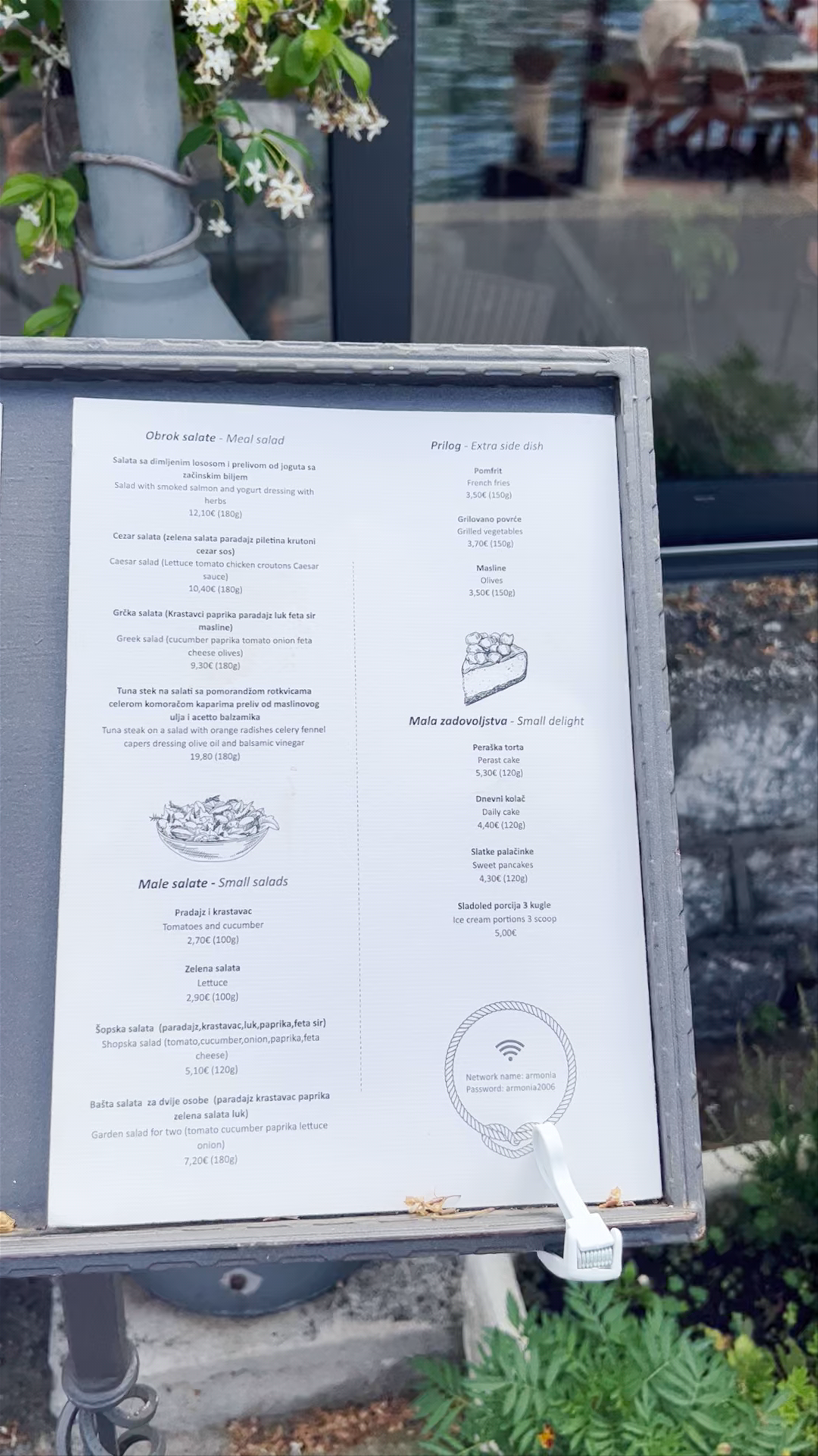 Fish restaurant Djardin