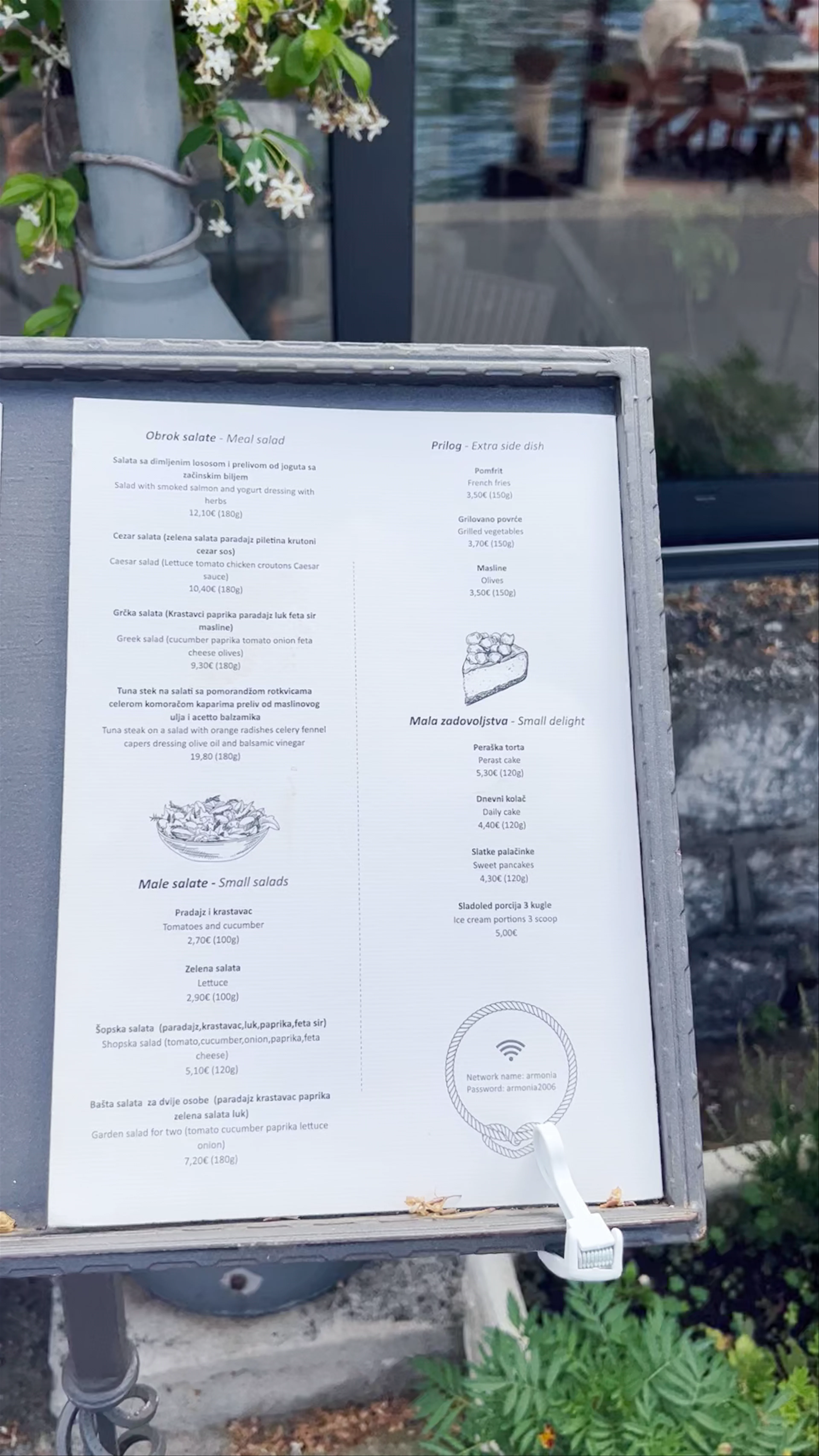 Fish restaurant Djardin