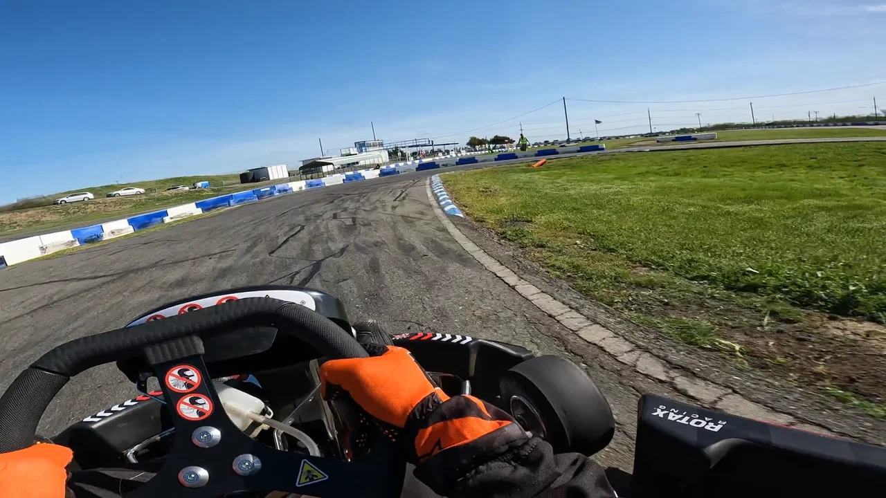 The video at T1 on lap 5, cued by its finding