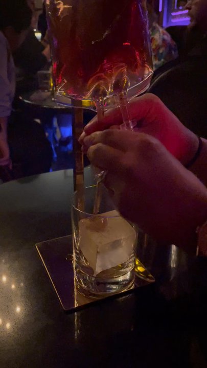 The Branca Room - Such a fun way to serve this great cocktail for 2 - Speakeasies Near Me - Dallas, Texas