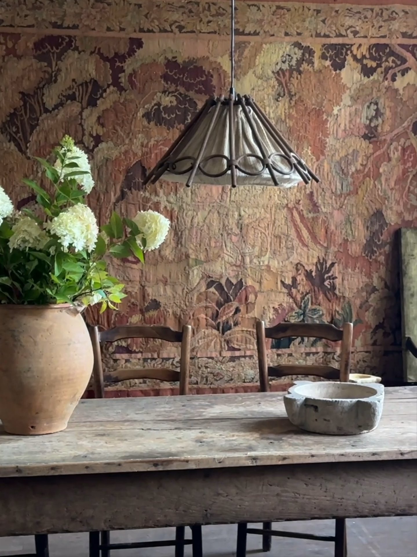 Large Bamboo Lampshade