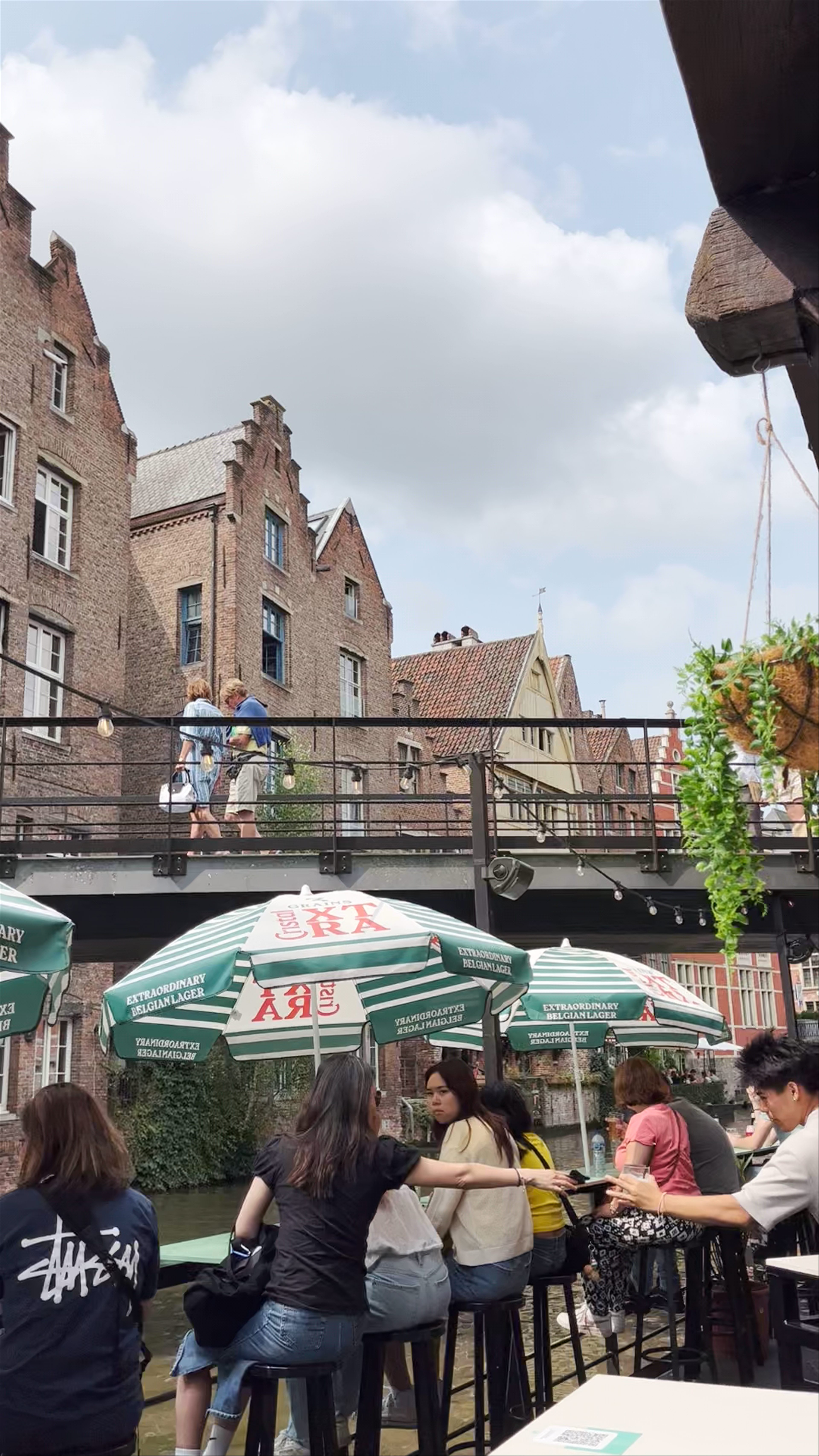 Riviera Canal-side Cafés in Ghent: A Serene Urban Escape