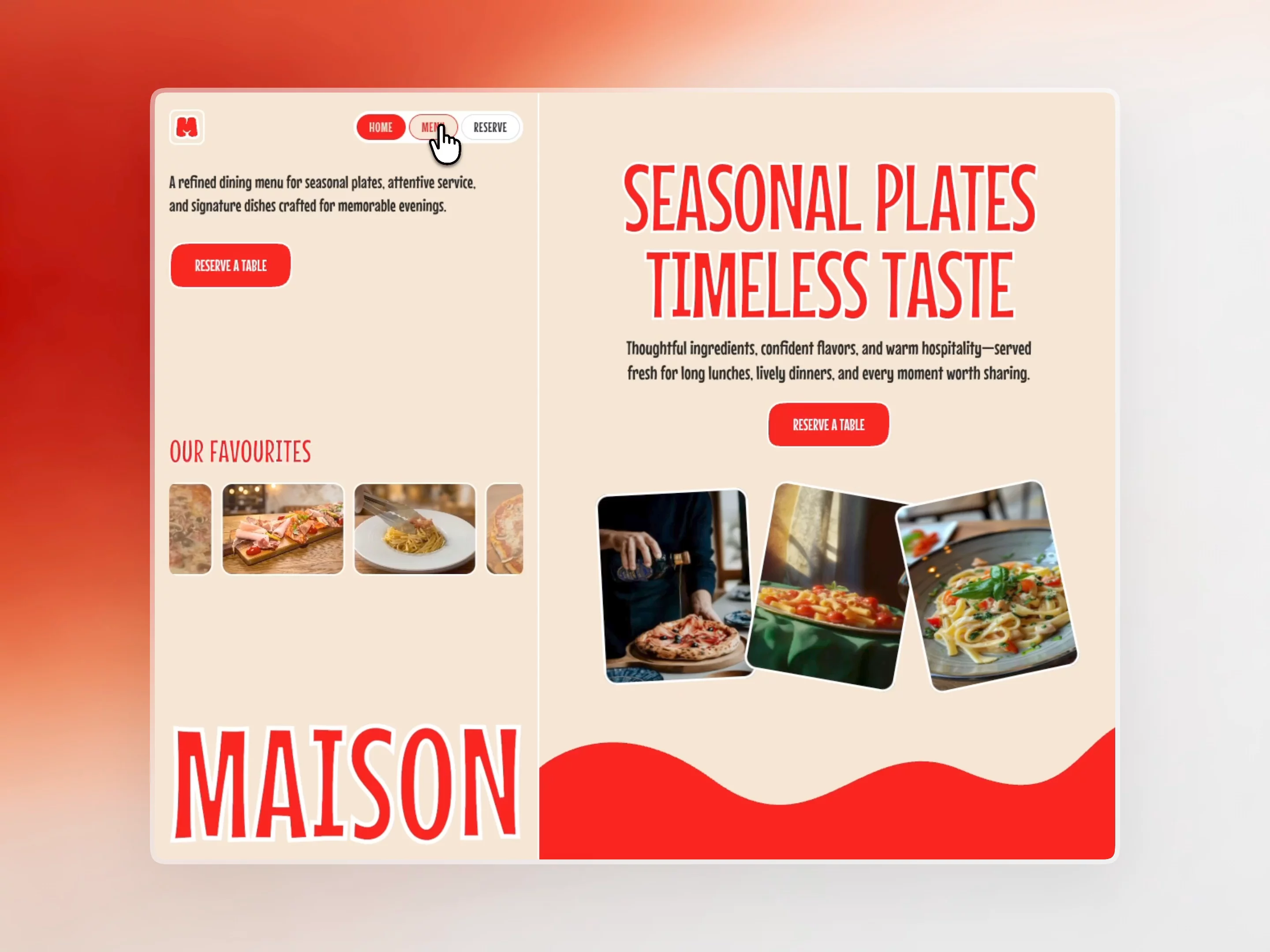 MenuMaison