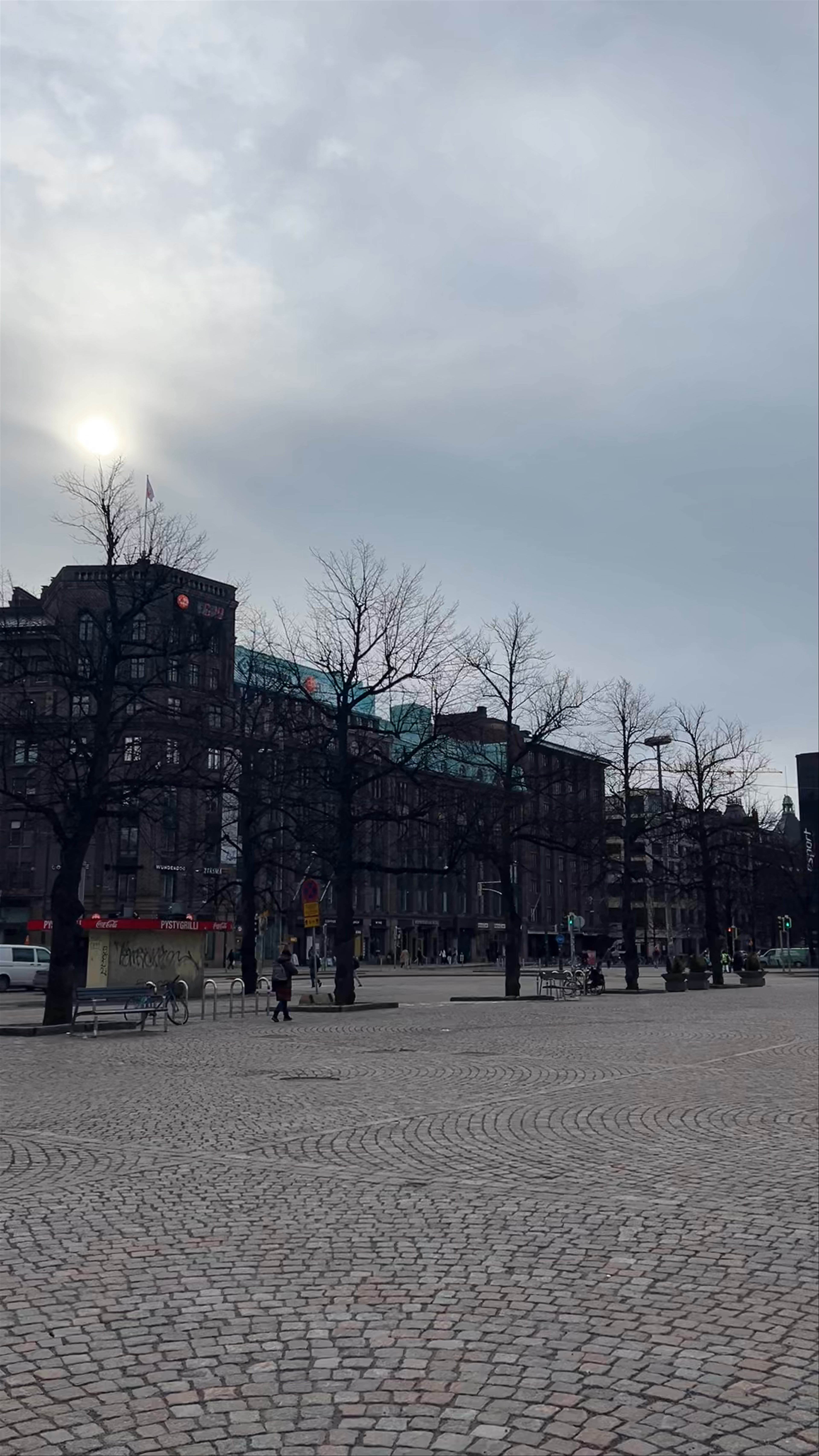 Rautatientori: Urban Heartbeat of Helsinki in Early Spring