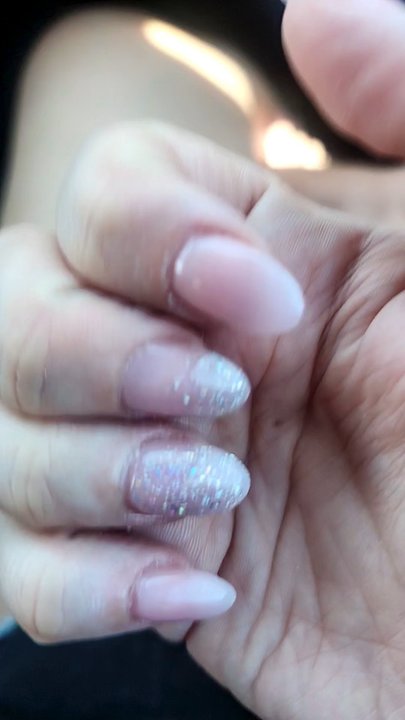 Starwood Nails & Spa - This is what I walked out with. Horrible. Not even close. - Nail Salons Near Me - Apache Junction, Arizona