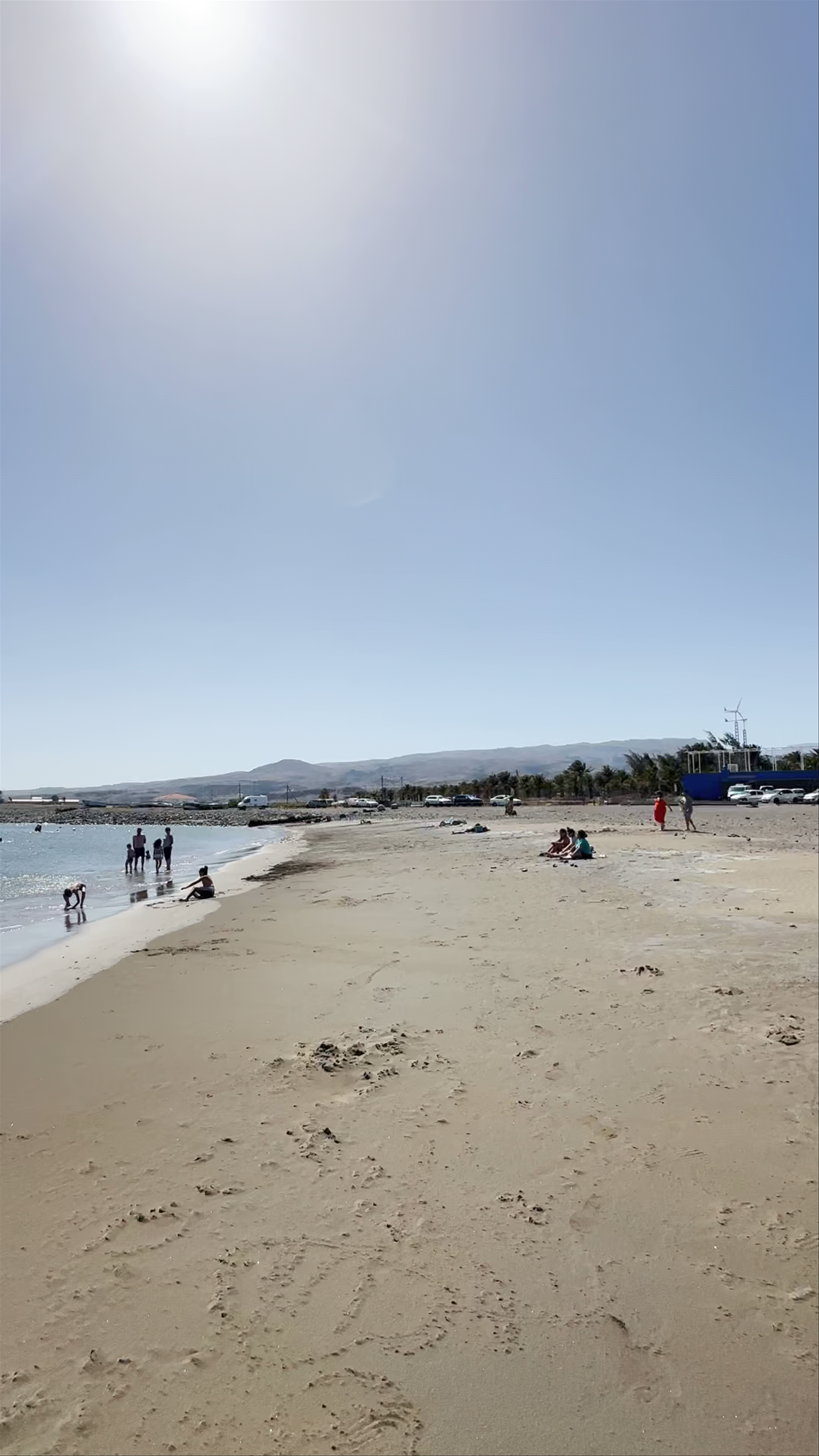 Sunny Serenity at Playa La Caleta, Canary Islands