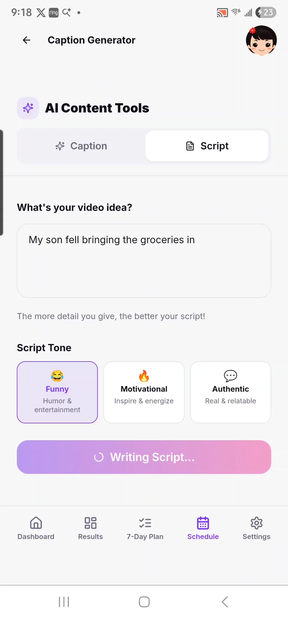 Find My Niche App- AI Content Coach image 1