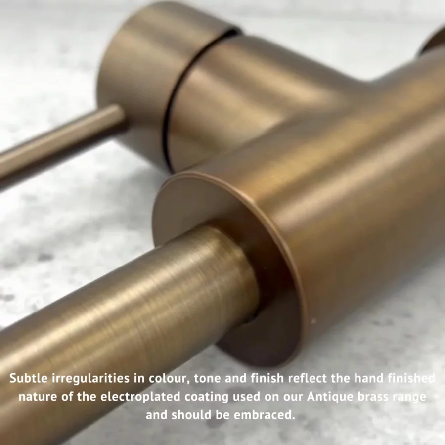 Cross Taps Antique Brass | TileCloud