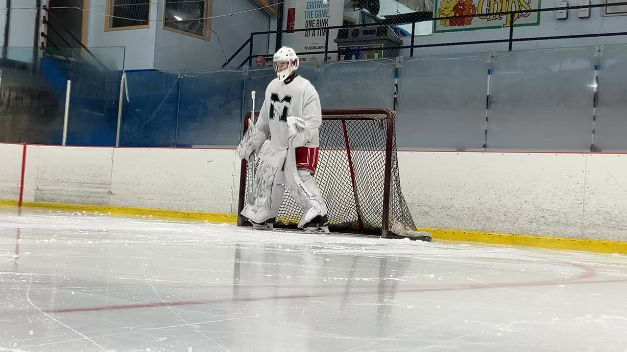 Training with Brad MacCharles of Empire Goaltending