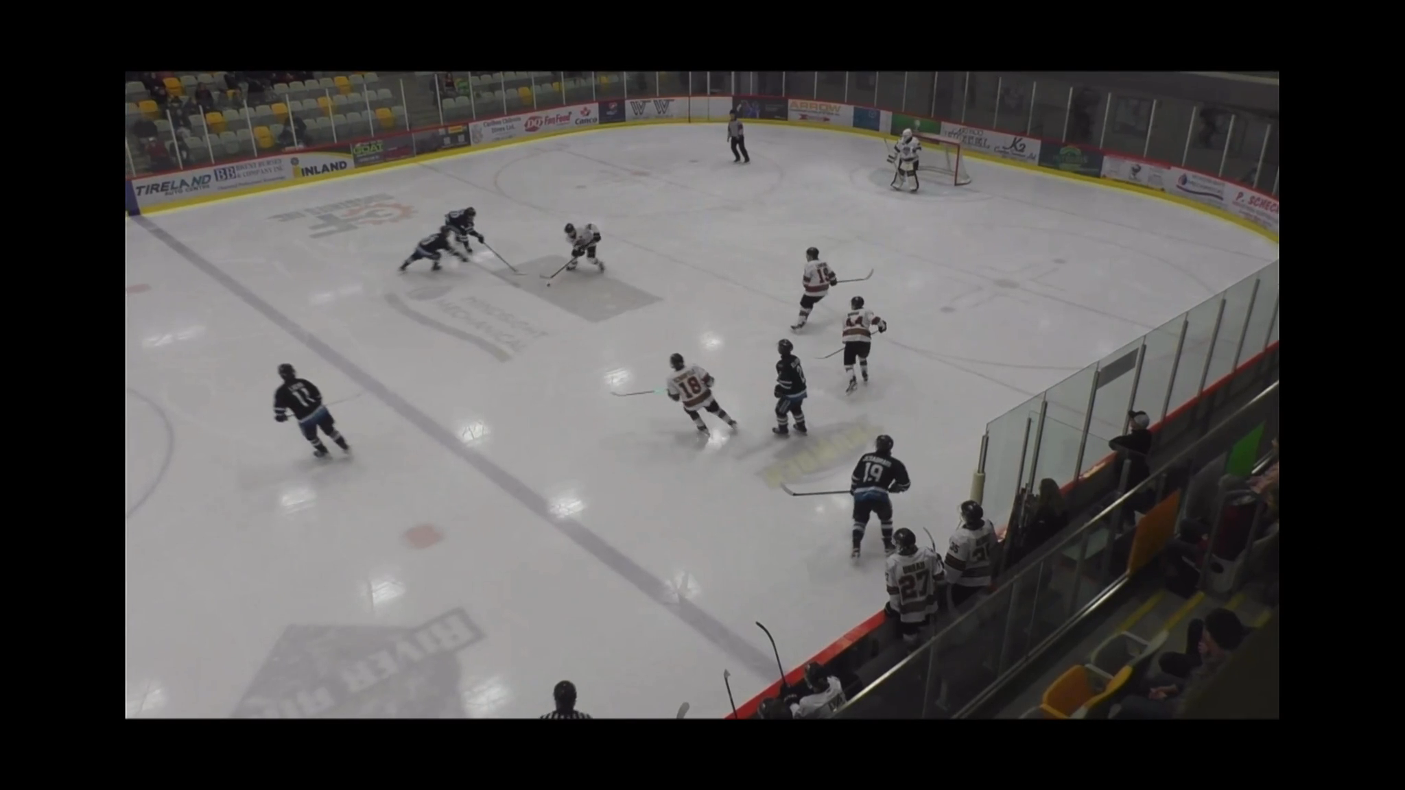 Ian George - Last KIJHL goal, playoffs shorty